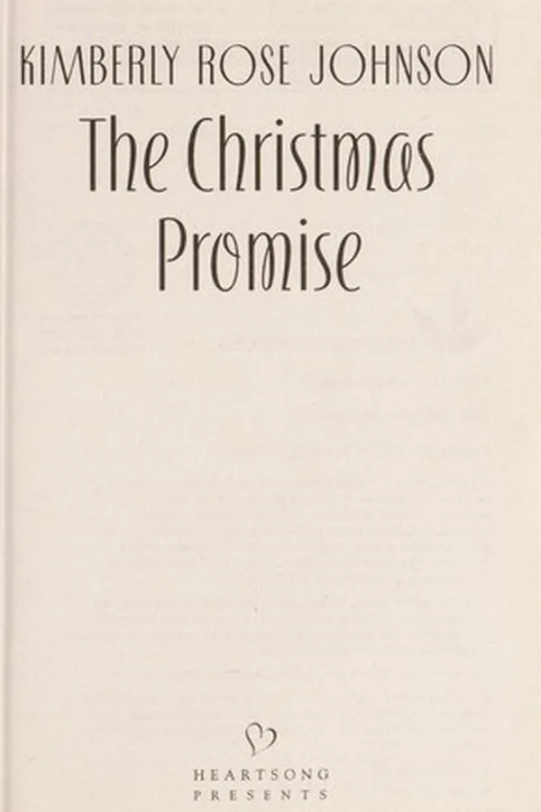 Capa de The Christmas promise