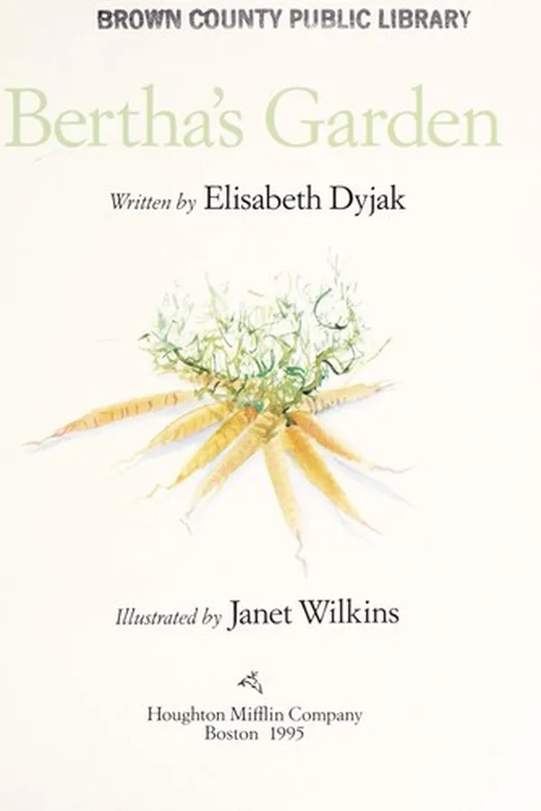 Cover of Bertha's garden