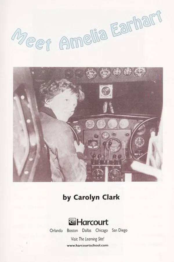 Capa de Meet Amelia Earhart
