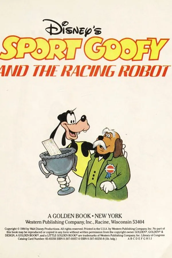 Capa de Disney's Sport Goofy and the racing robot