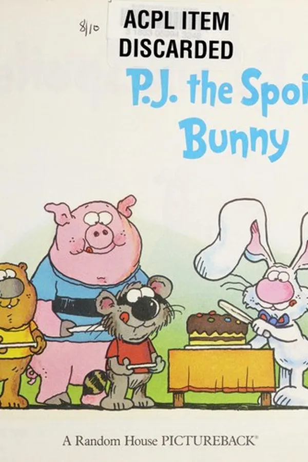 Capa de P.J., the spoiled bunny