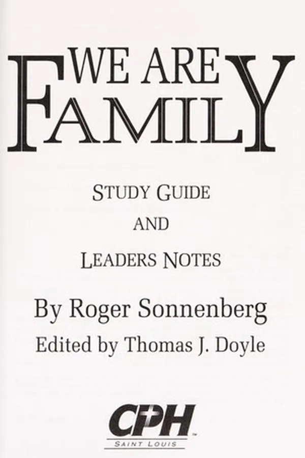 Capa de We are family