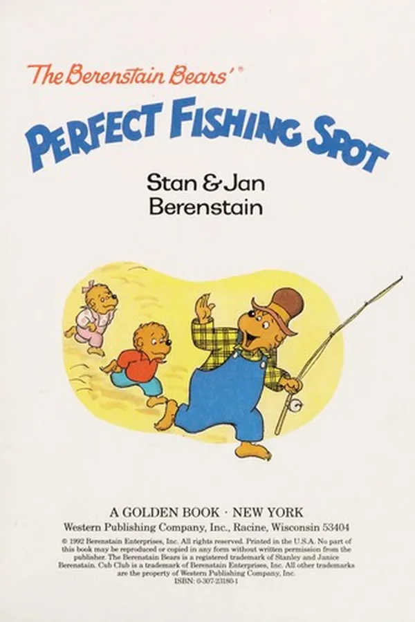 Capa de The Berenstain Bears's perfect fishing spot
