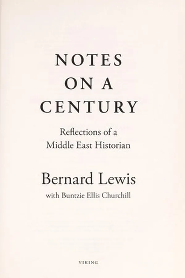 Capa de Notes on a century