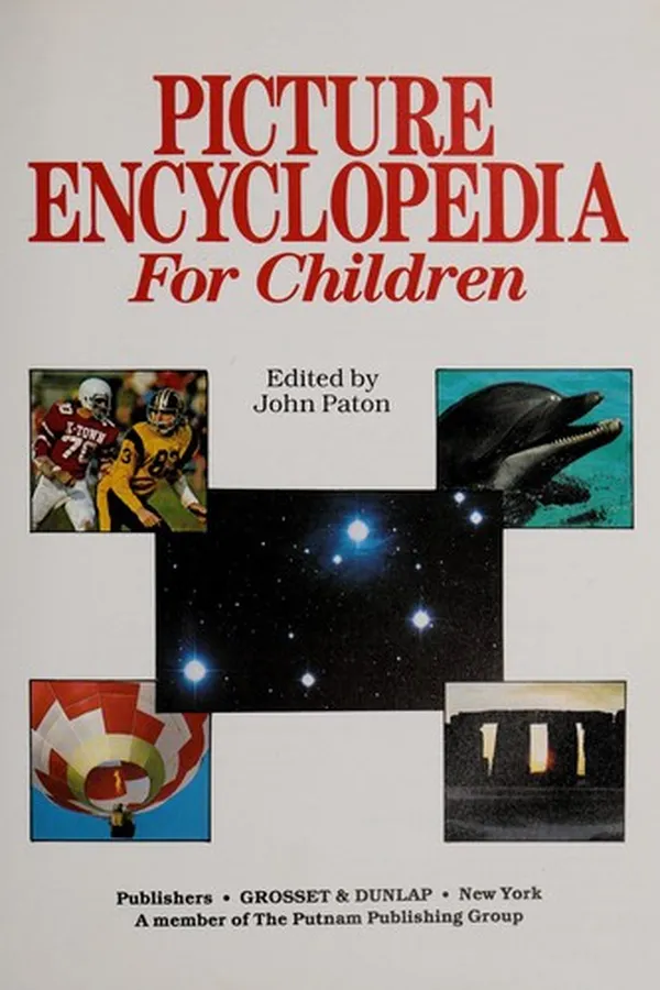 Capa de Picture encyclopedia for children