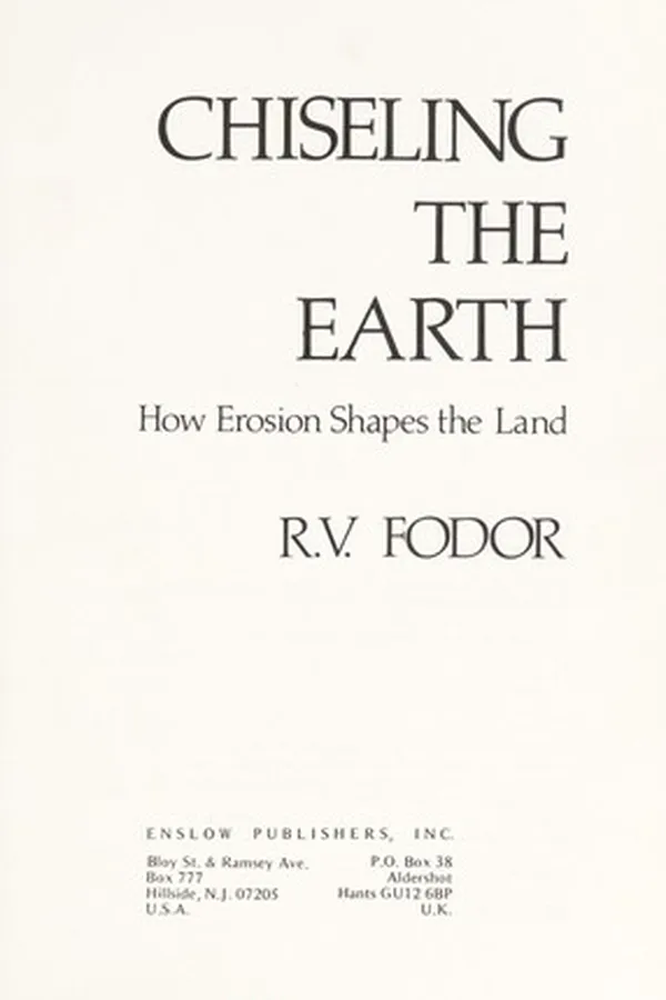 Capa de Chiseling the earth