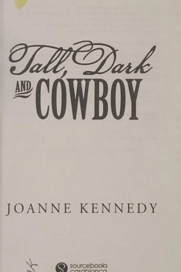 Capa de Tall, dark and cowboy