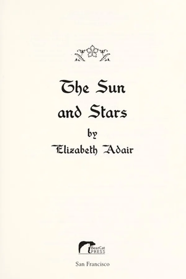 Capa de The sun and stars