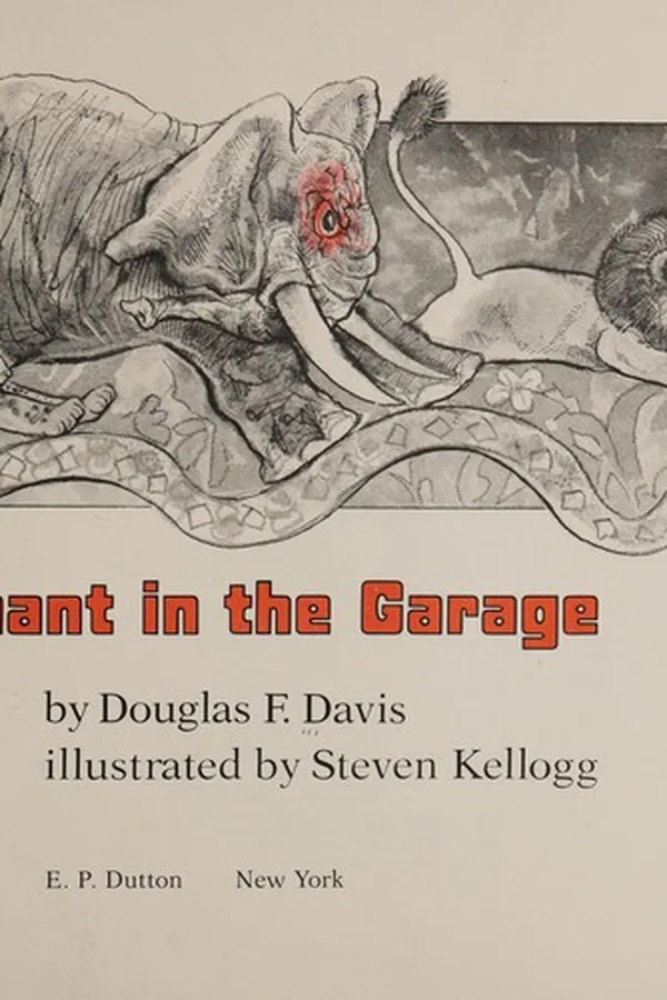 Capa de There's an elephant in the garage
