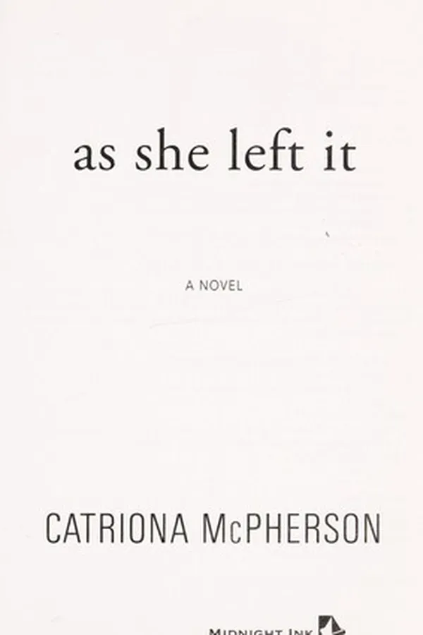 Capa de As she left it