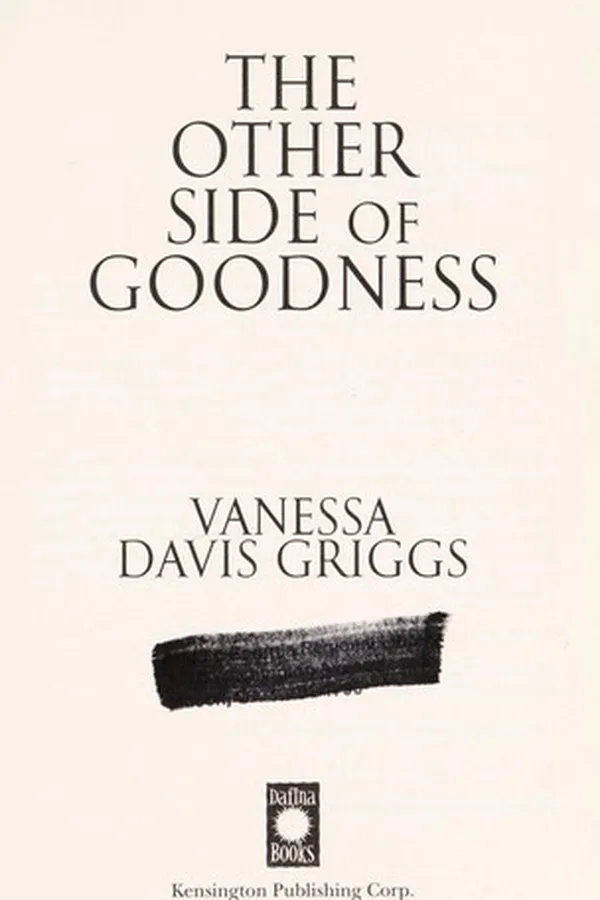 Capa de The other side of goodness