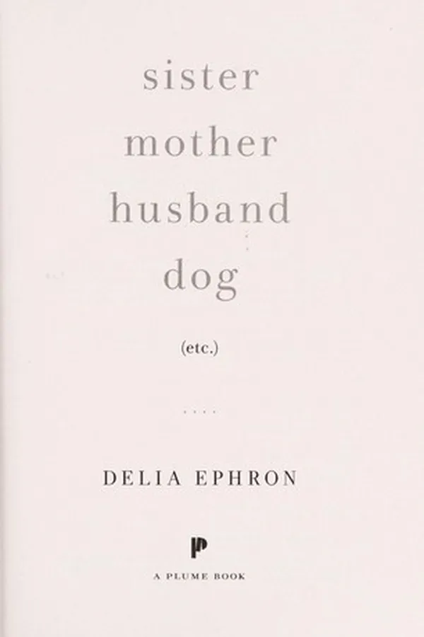 Capa de Sister mother husband dog, etc