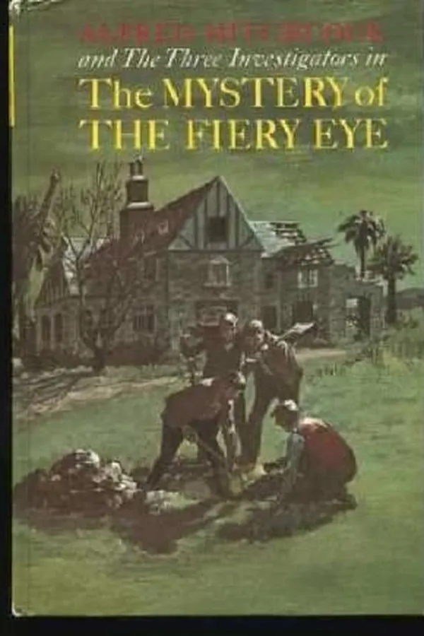 Capa de The Mystery of the Fiery Eye