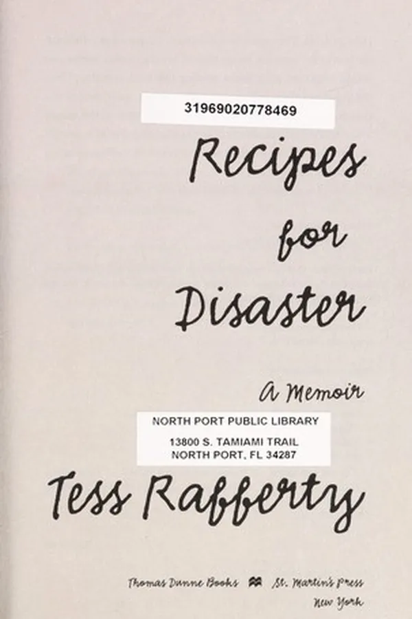 Capa de Recipes for disaster