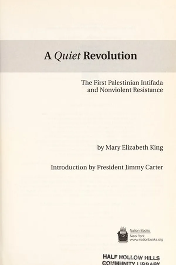Capa de A quiet revolution