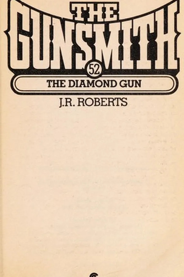 Capa de The Diamond Gun