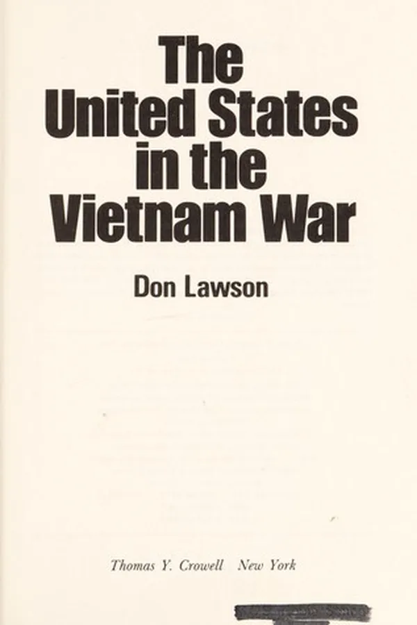 Capa de The United States in the Vietnam war