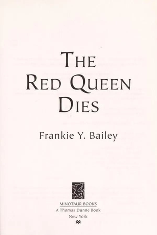 Capa de The Red Queen dies