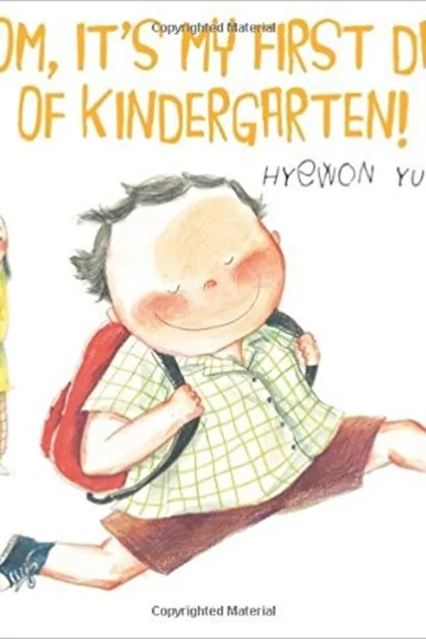 Capa de Mom, it's my first day of kindergarten!
