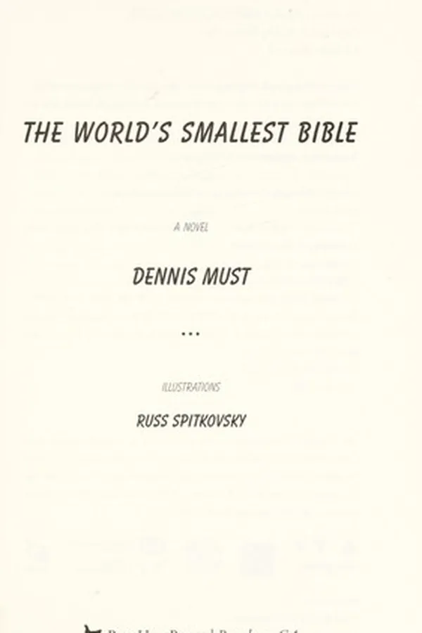 Capa de The world's smallest Bible