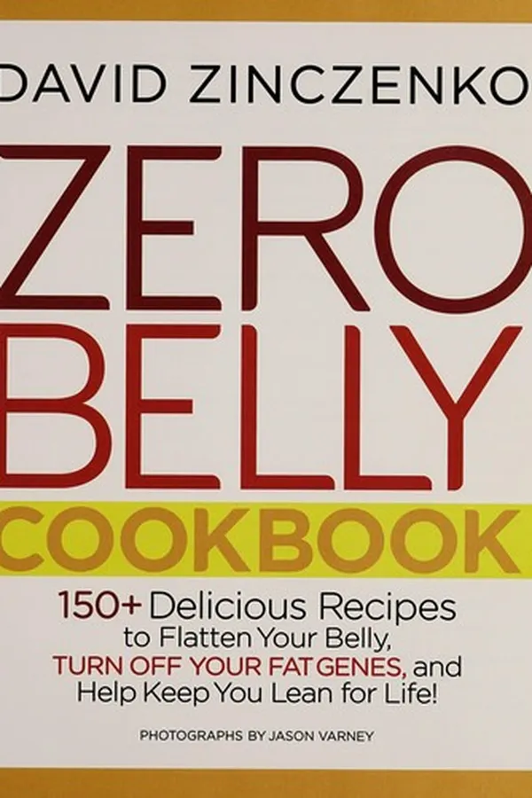 Capa de Zero belly cookbook