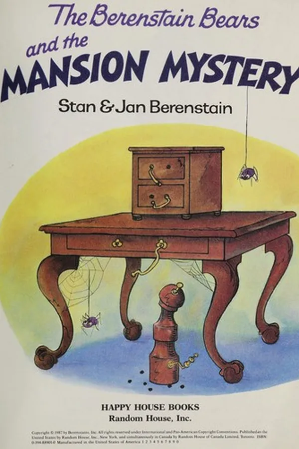 Capa de The Berenstain Bears and the mansion mystery