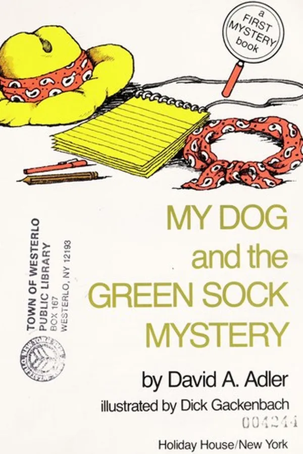 Capa de My dog and the green sock mystery