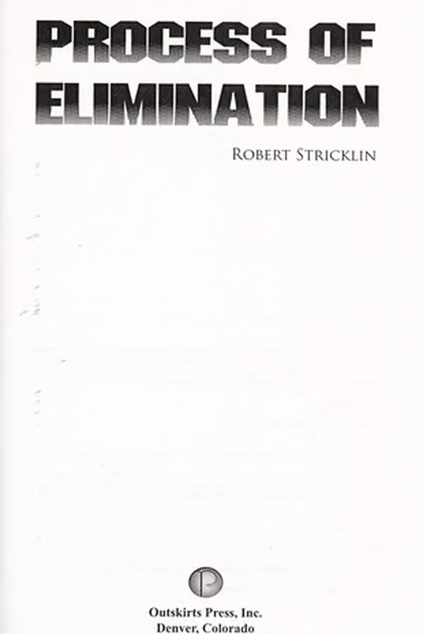 Capa de Process of elimination