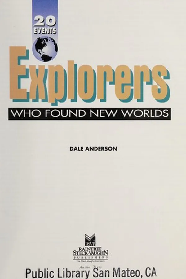 Capa de Explorers who found new worlds
