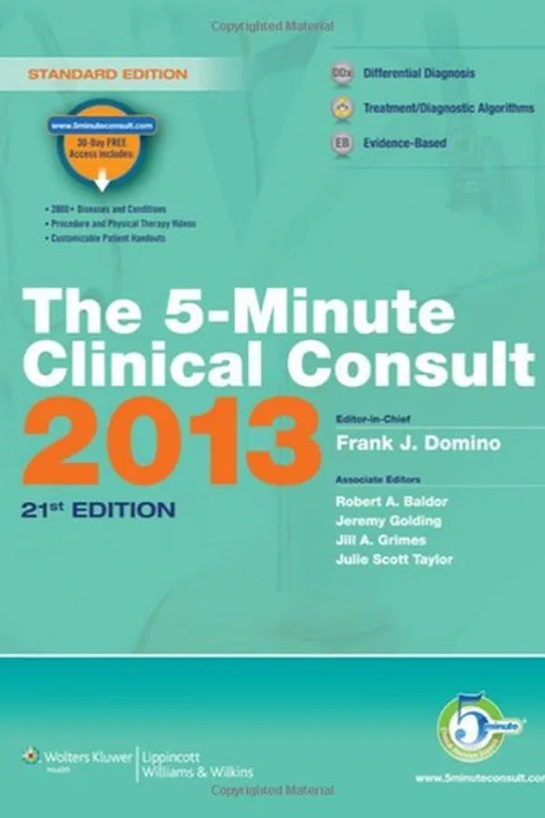 Capa de The 5-Minute Clinical Consult