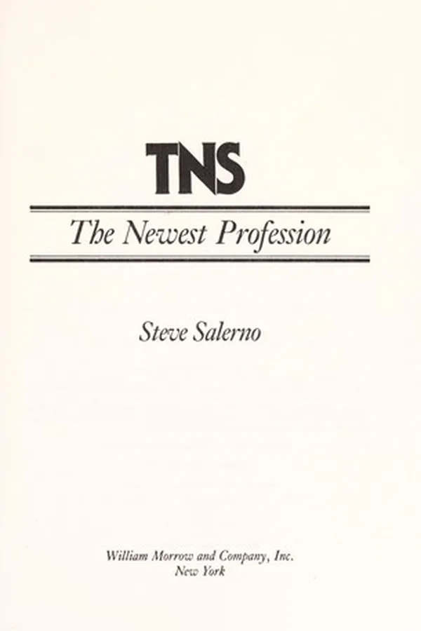 Capa de TNS, the newest profession