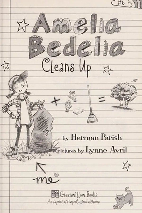 Capa de Amelia Bedelia Cleans Up