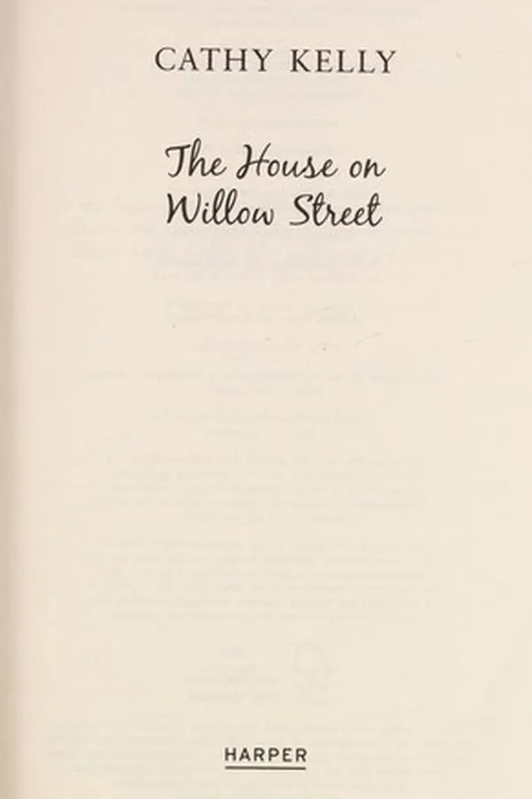Capa de The house on Willow Street