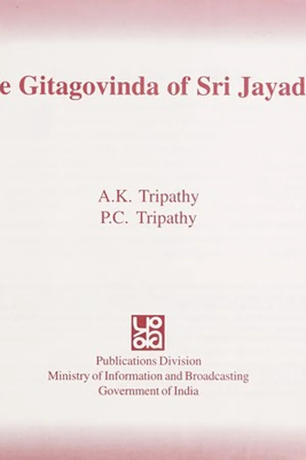Capa de The Gita Govinda of Sri Jayadev