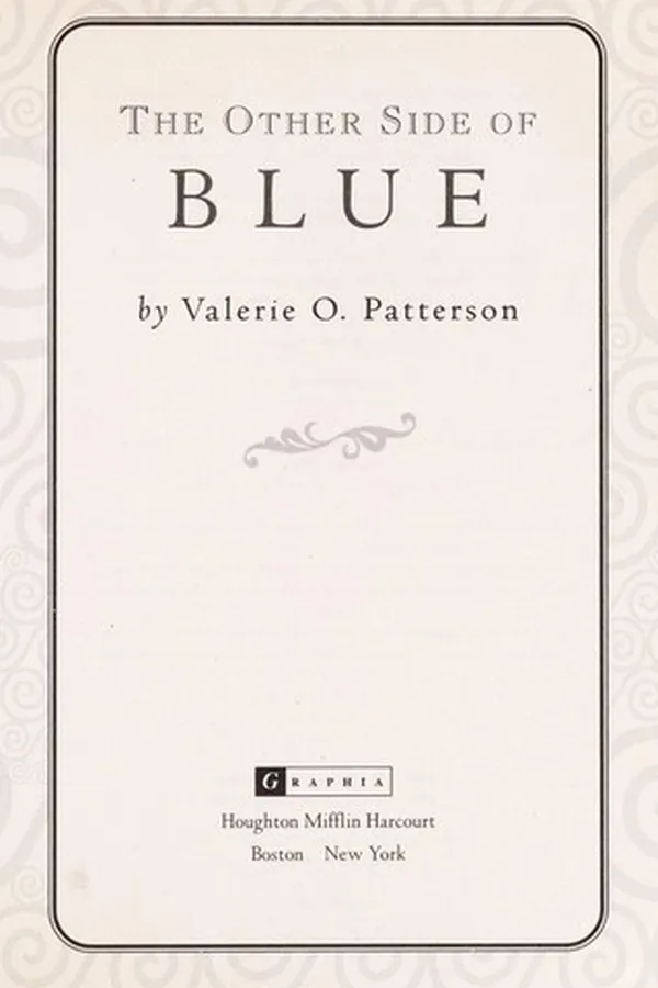 Capa de The other side of blue