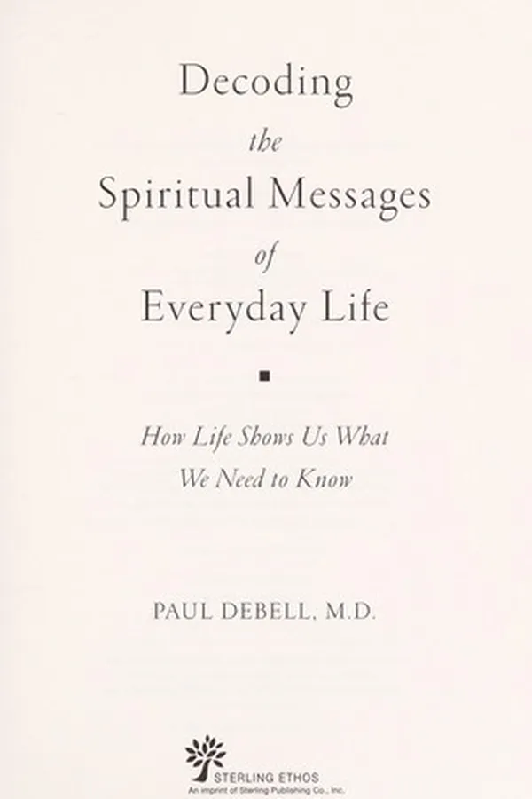 Capa de Decoding the spiritual messages of everyday life