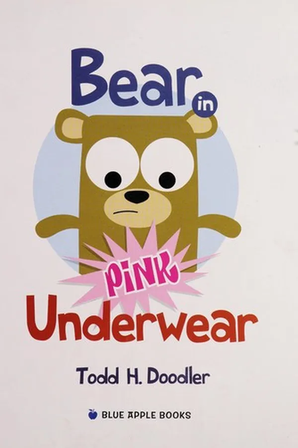 Capa de Bear in pink underwear