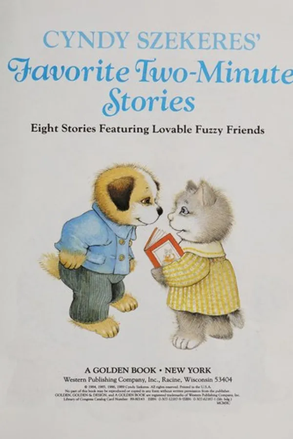Capa de Cyndy Szekeres' favorite two-minute stories
