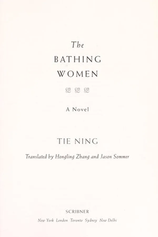 Capa de The bathing women