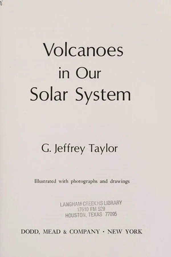 Capa de Volcanoes in our solar system
