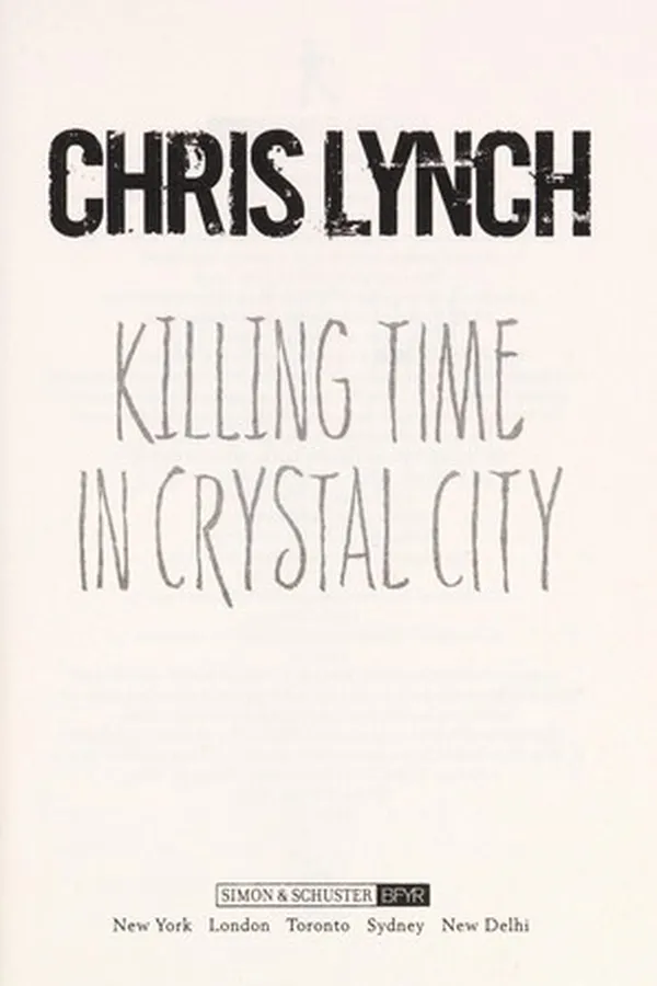 Capa de Killing time in Crystal City