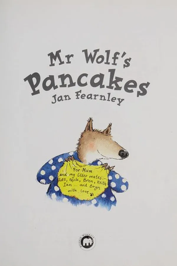 Cover of Mr Wolf's pancakes