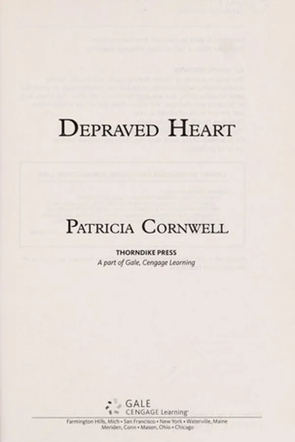 Capa de Depraved heart