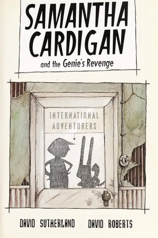 Capa de Samantha Cardigan and the genie's revenge
