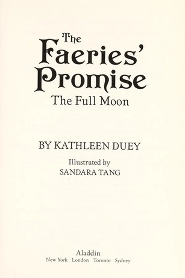 Capa de The Full Moon (The Faeries' Promies #4)