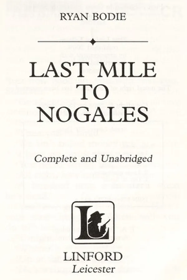 Capa de Last mile to Nogales