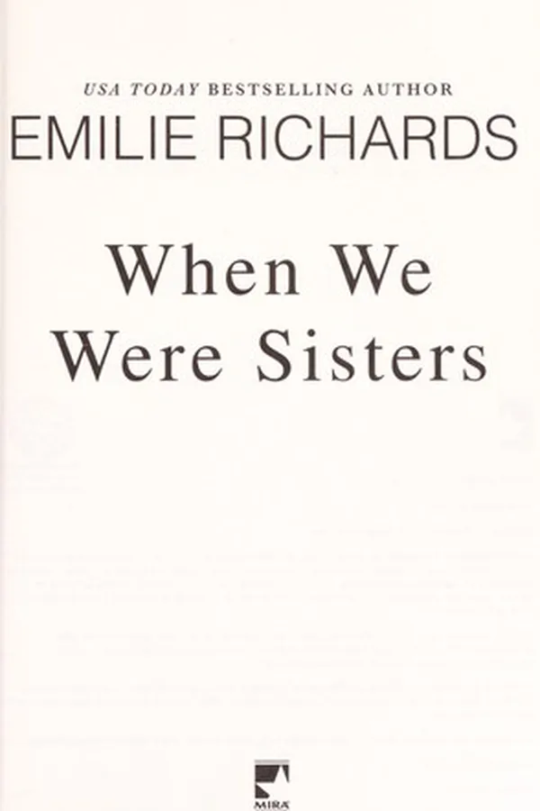 Capa de When we were sisters