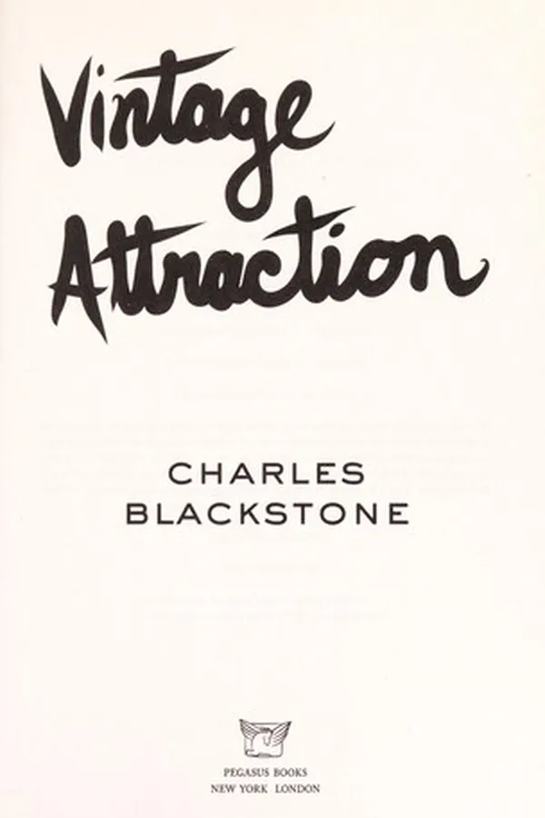 Cover of Vintage attraction