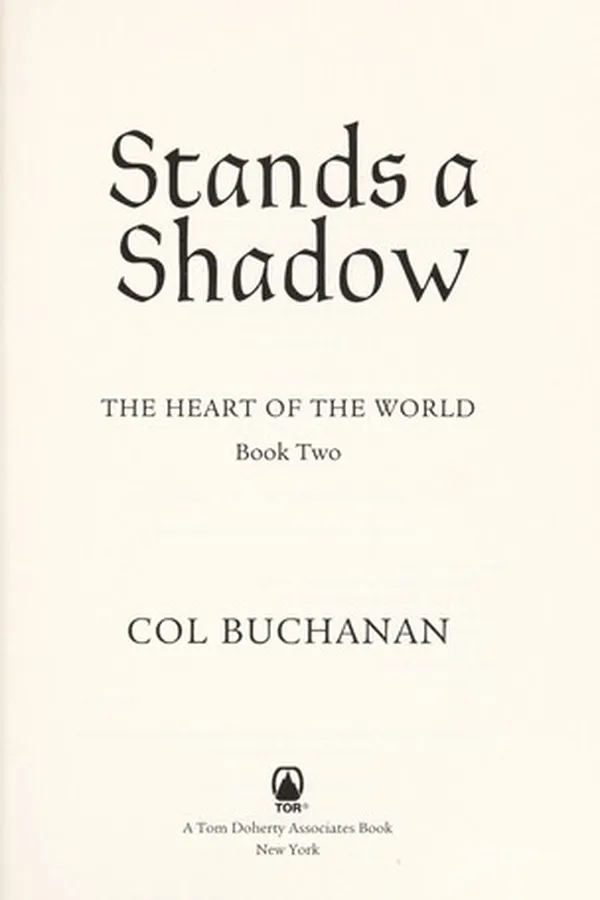 Cover of Stands a shadow