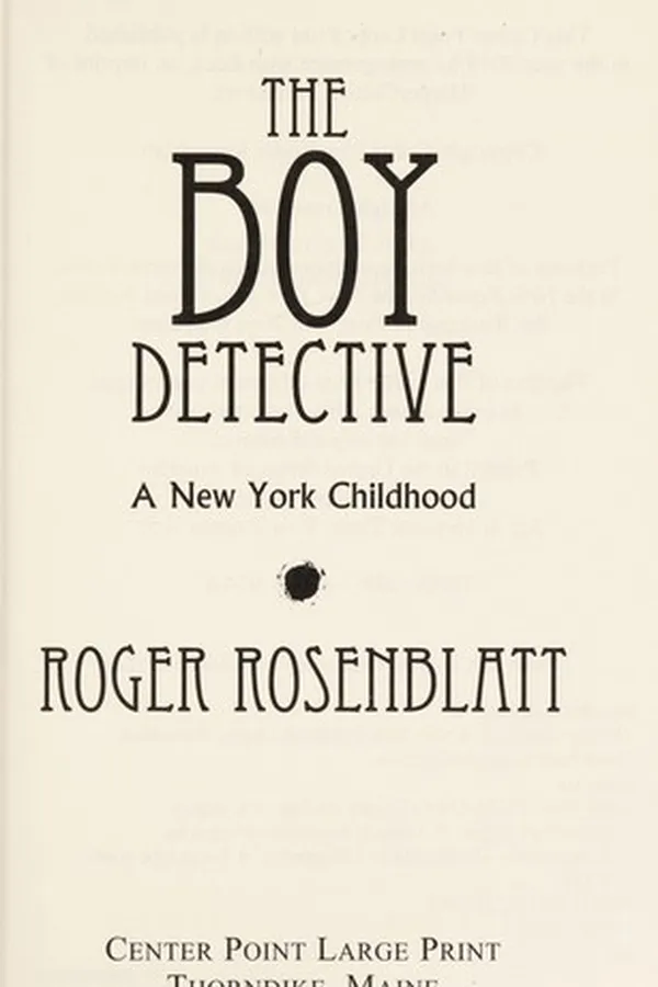 Cover of The boy detective